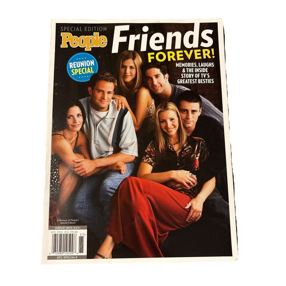 People Magazine  Friends Reunion Special Edition 2021 Reissue No Label